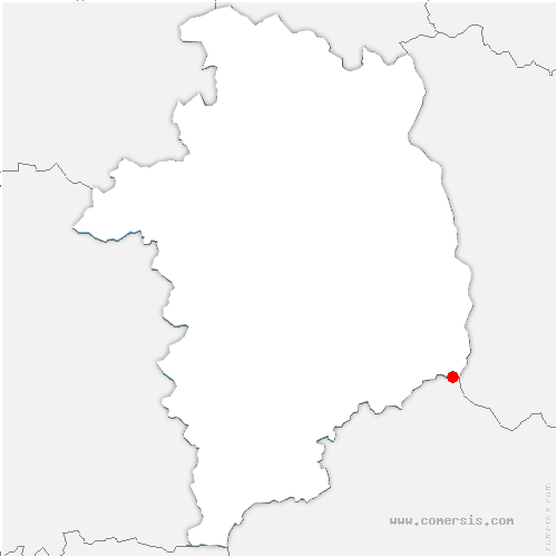 carte de localisation de Saint-Chartier