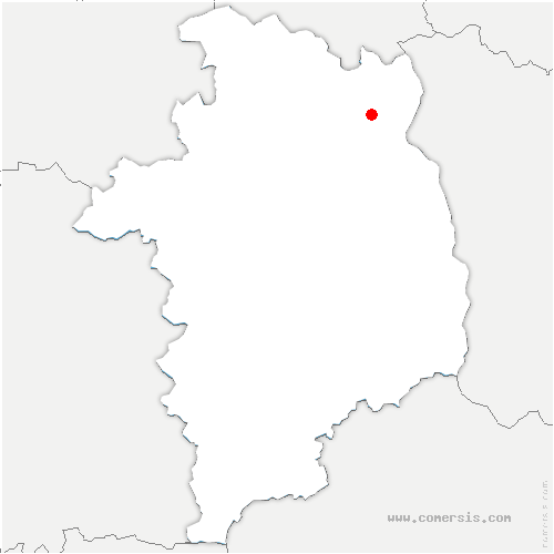 carte de localisation de Saint-Florentin