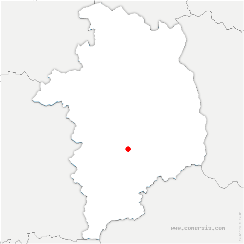 carte de localisation de Saint-Germain-des-Bois