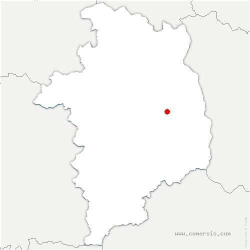 carte de localisation de Saint-Laurent-Nouan