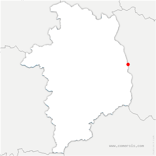 carte de localisation de Saint-Léger-le-Petit