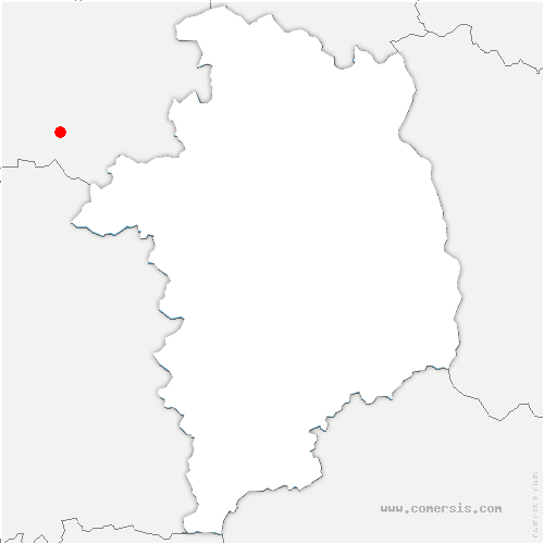 carte de localisation de Saint-Martin-sur-Nohain