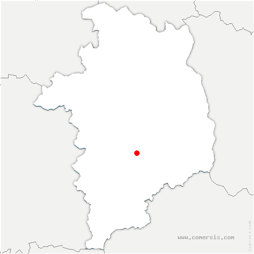 carte de localisation de Saint-Père-sur-Loire