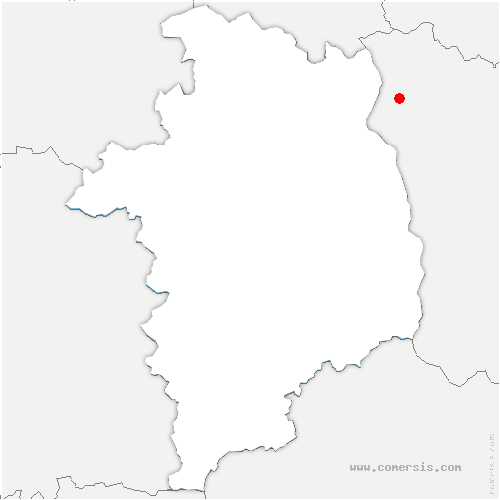 carte de localisation de Saint-Pierre-de-Jards