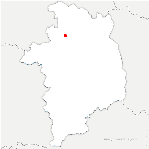 carte de localisation de Saint-Pierre-du-Mont