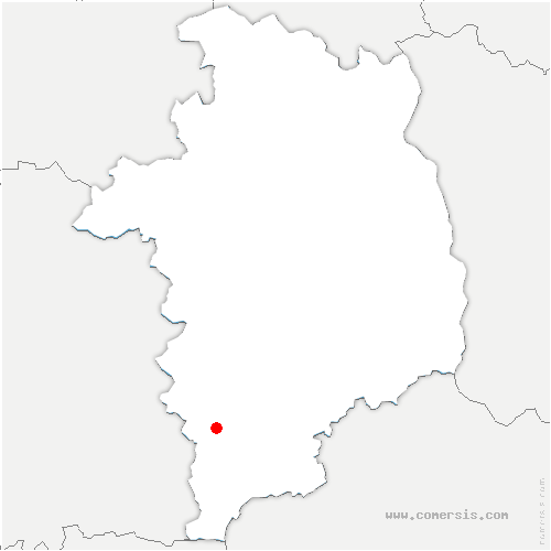 carte de localisation de Saint-Pierre-les-Bois