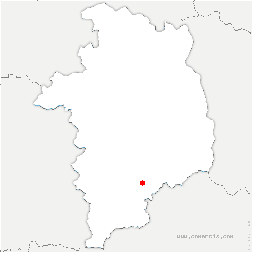 carte de localisation de Saint-Pierre-les-Étieux