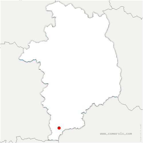 carte de localisation de Saint-Saturnin