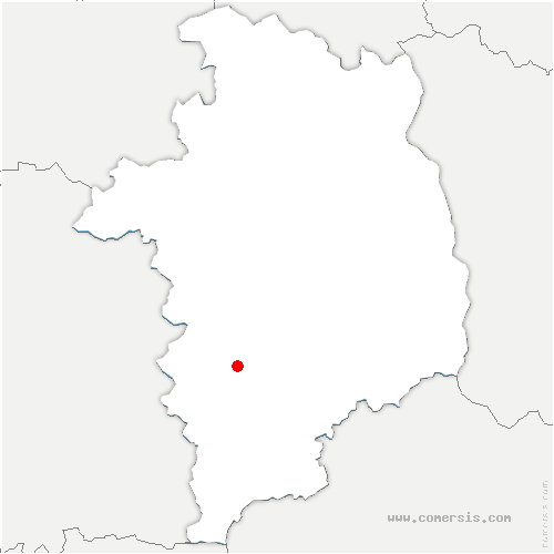 carte de localisation de Saint-Symphorien