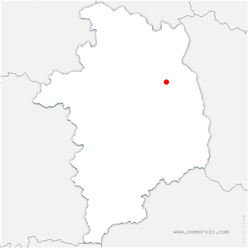carte de localisation de Saint-Valentin