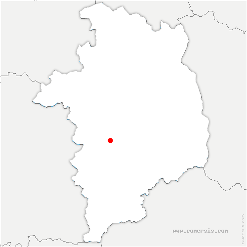 carte de localisation de Sainte-Lunaise