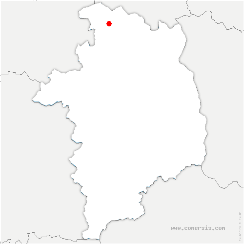 carte de localisation de Sainte-Montaine