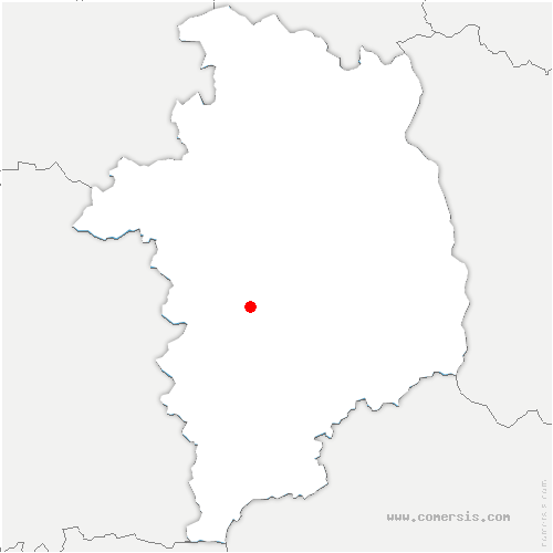 carte de localisation de Saxi-Bourdon