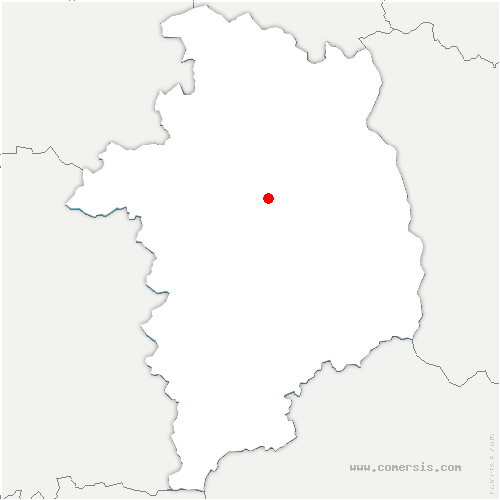 carte de localisation de Séris
