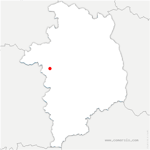 carte de localisation de Sichamps
