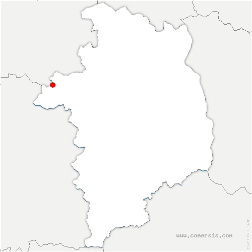 carte de localisation de Sougy