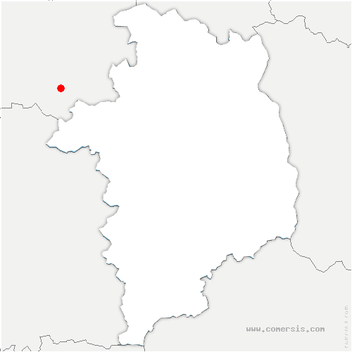 carte de localisation de Suilly-la-Tour