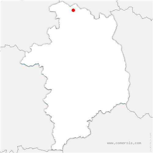 carte de localisation de Surgy