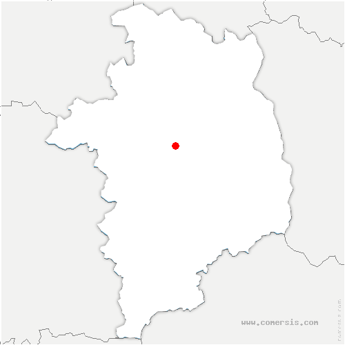carte de localisation de Sury-aux-Bois