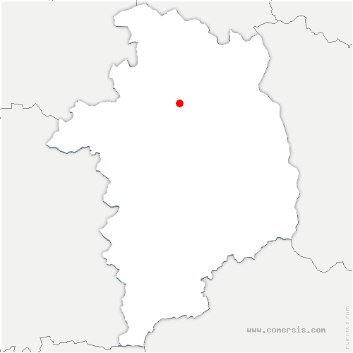 carte de localisation de Talon