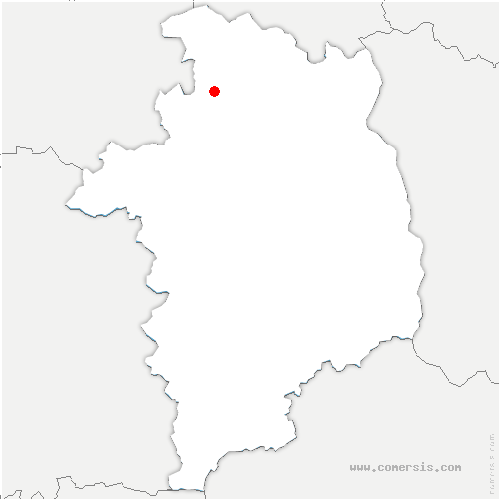 carte de localisation de Trucy-l'Orgueilleux