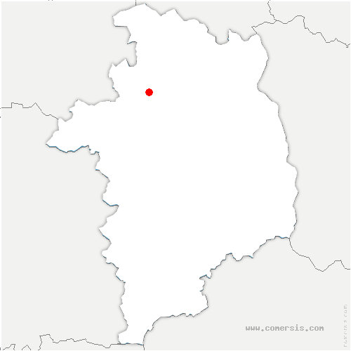 carte de localisation de Varzy