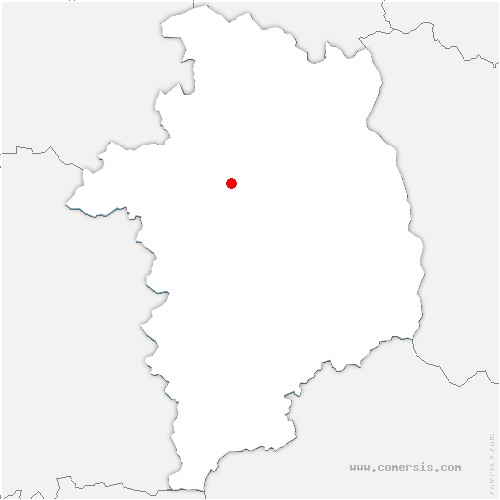 carte de localisation de Vasselay
