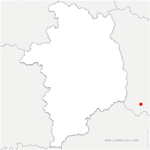 carte de localisation de Vicq-Exemplet