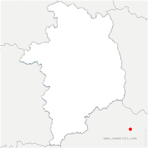 carte de localisation de Vigoulant
