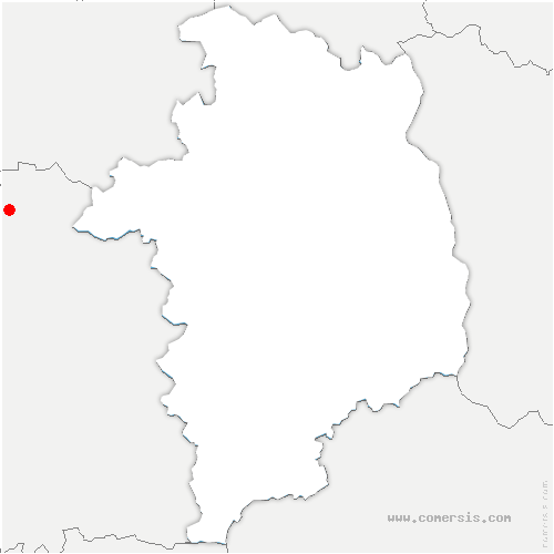 carte de localisation de Villamblain