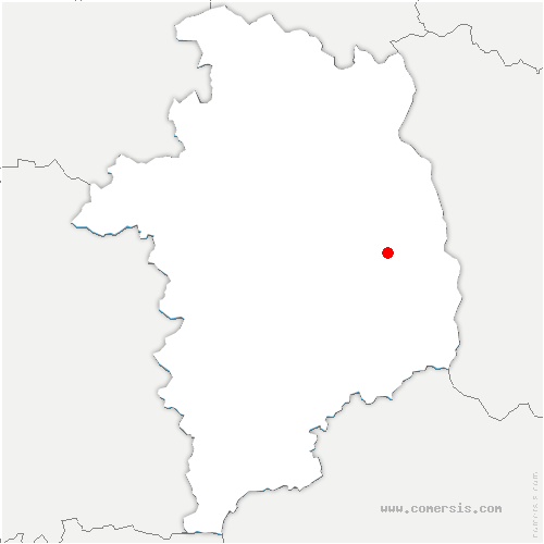carte de localisation de Villequiers