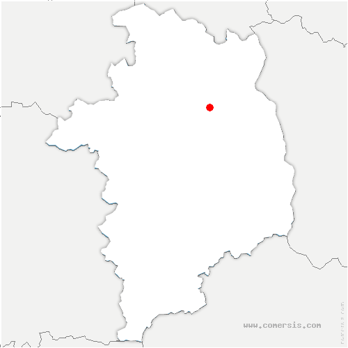 carte de localisation de Villermain