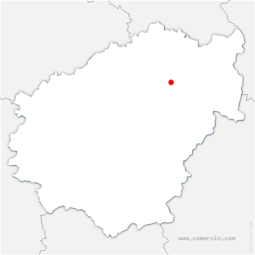 carte de localisation d'Albiac