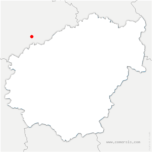 carte de localisation d'Arches