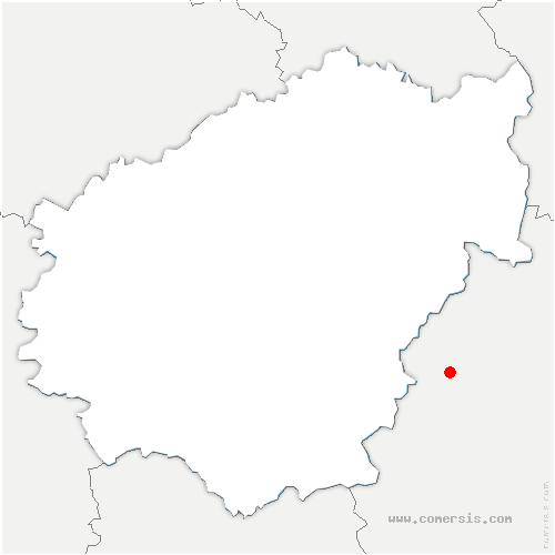 carte de localisation d'Augne