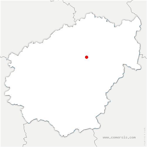 carte de localisation du Bastit