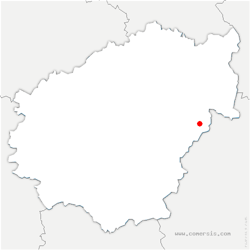 carte de localisation de Beauregard-de-Terrasson