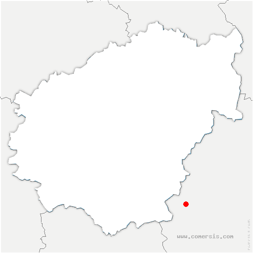 carte de localisation de Beissat