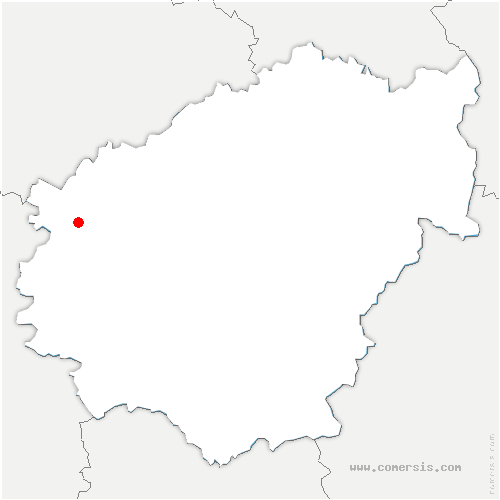 carte de localisation de Beyssac