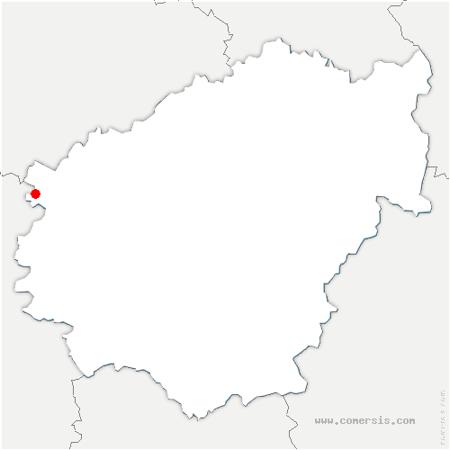 carte de localisation de Beyssenac