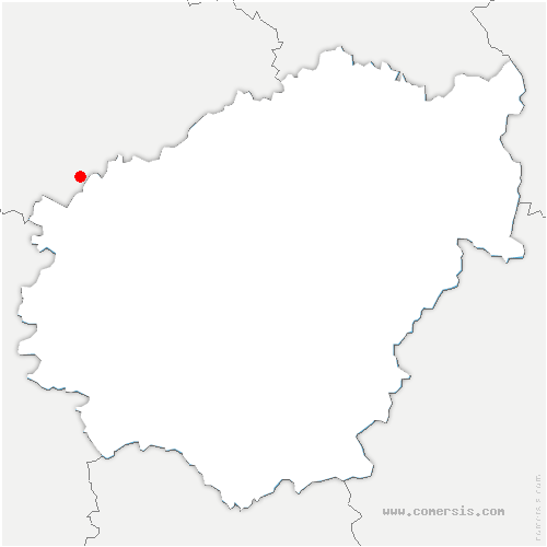 carte de localisation de Brageac