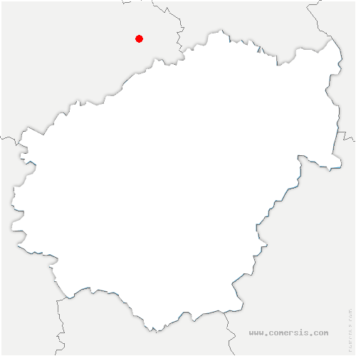 carte de localisation de Champs-sur-Tarentaine-Marchal