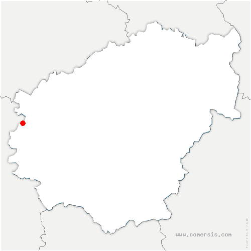 carte de localisation de Concèze