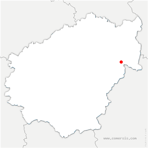 carte de localisation de Coubjours