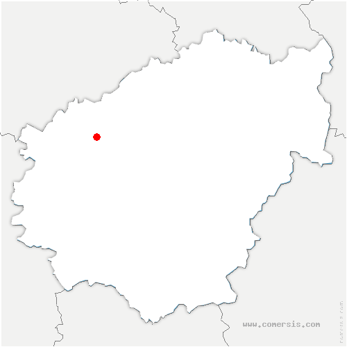 carte de localisation de Drugeac