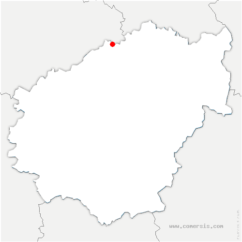 carte de localisation de Église-aux-Bois