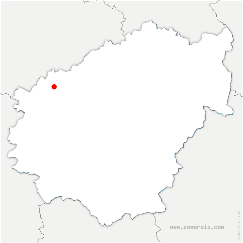 carte de localisation d'Escorailles