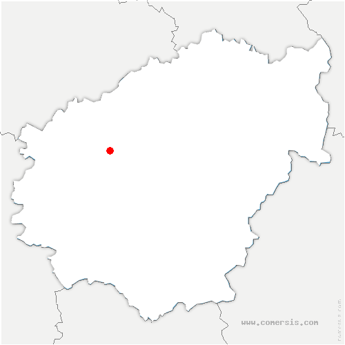 carte de localisation d'Espartignac