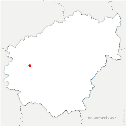 carte de localisation de Estivaux