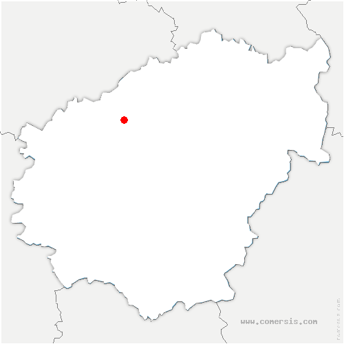 carte de localisation d'Eyburie